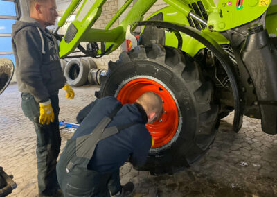 Bornemann EM Reifenwechsel